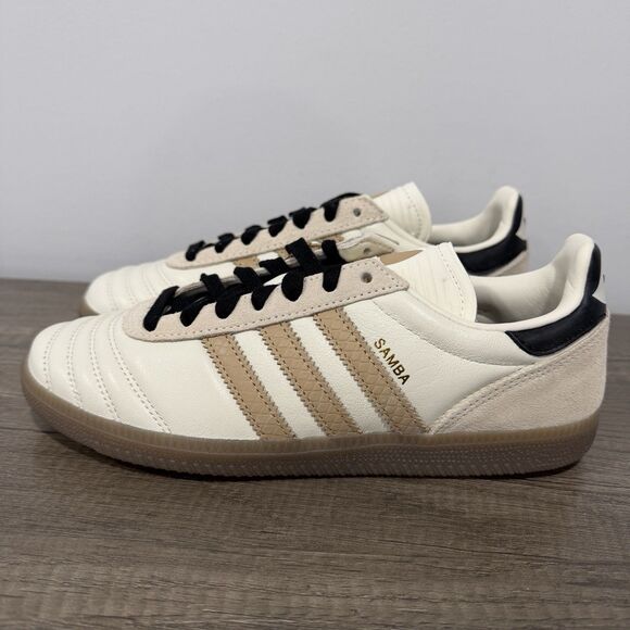 Adidas Samba JP Off White / Magic Beige Core Black Shoes Sneakers JQ7824 Men’s 6 main image 6